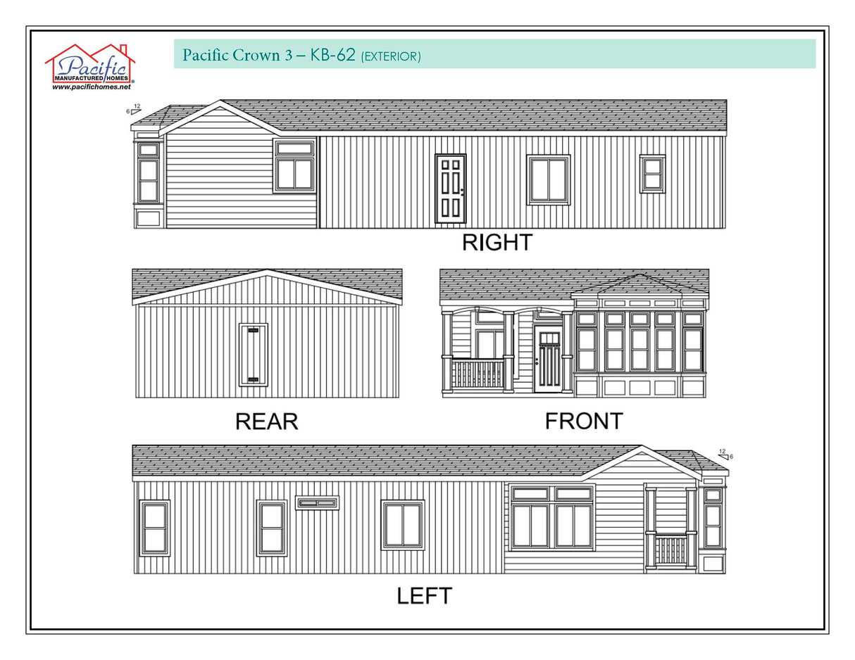 PACIFIC CROWN 3 - 3BD X 2BA 1,487 SQFT