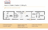 PACIFIC ENTRY 11 - 3BD X 2BA 1,140 SQFT